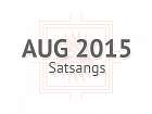 Aug 2015 Satsangs (USA)