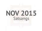 Nov 2015 Satsangs