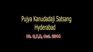6th to 8th October 2014, Kanudadaji Satsang, Hyderabad - DVD-1